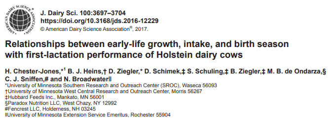 میانگین افزایش وزن روزانه گوساله قبل از شیرگیری موثر بر عملکرد